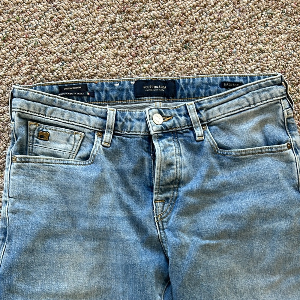 Scotch & Soda Mens Button Fly Jeans - Picture 2 of 6